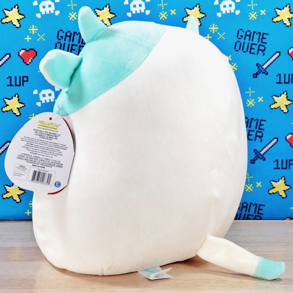 Squishmallow Belana the Valentine's Day Cow 11" 2022 UltraSoft Stuffed Plush NWT - Picture 5 of 12